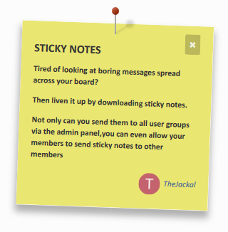 برنامه Sticky Notes