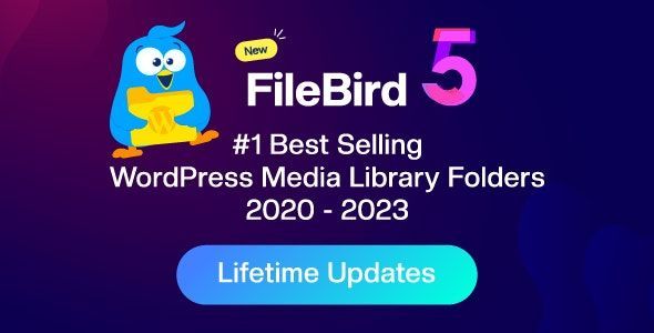 افزونه پوشه بندی فایل و رسانه FileBird Pro