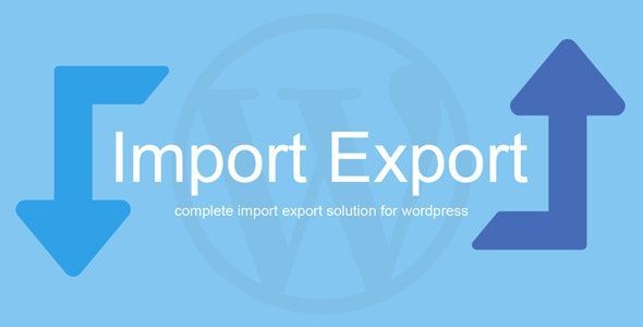 افزونه درون ریزی و برون ریزی WP Import Export