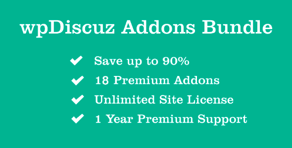 افزونه مدیریت دیدگاه wpDiscuz Premium + Addon