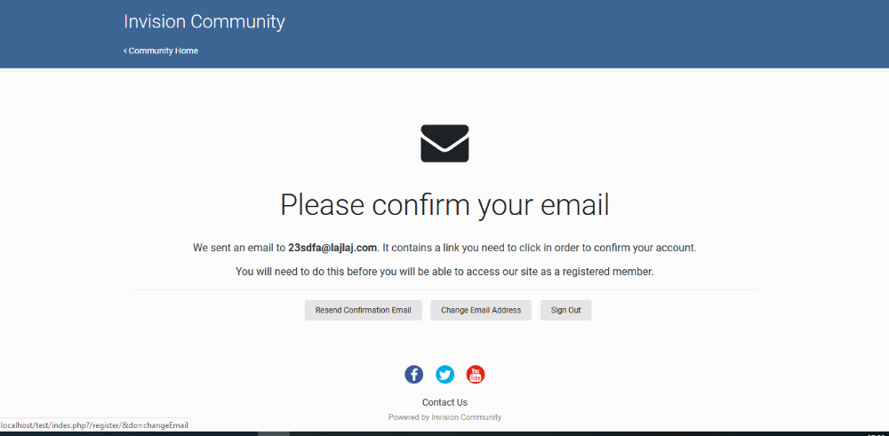 افزونه اجبار کاربر برای تغییر آدرس ایمیل Validating - Force User to Change Email Address