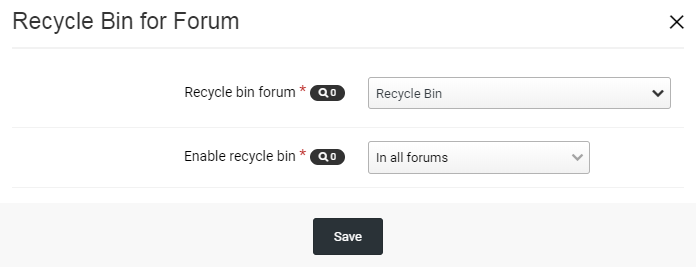 افزونه سطل بازیافت برای انجمن Recycle Bin for Forum