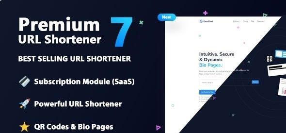اسکریپت کوتاه کننده لینک Premium URL Shortener